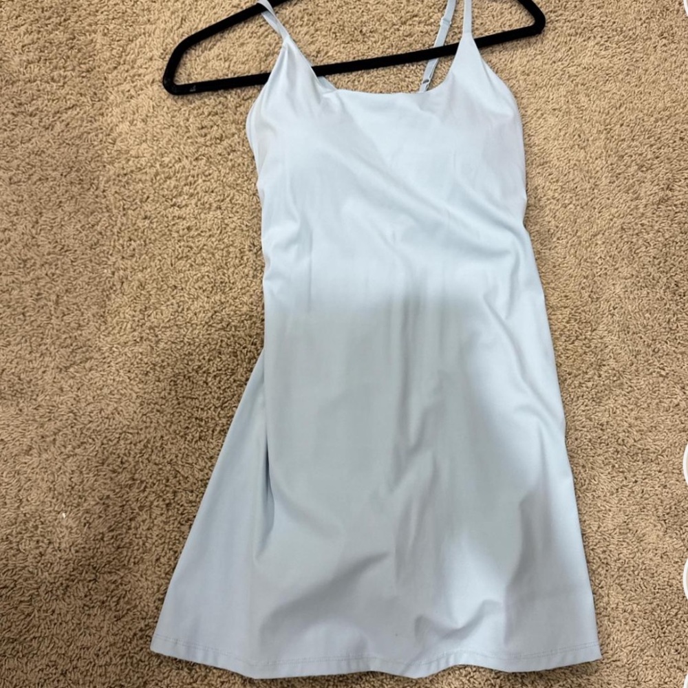 Elegant Light Blue Tennis Dress